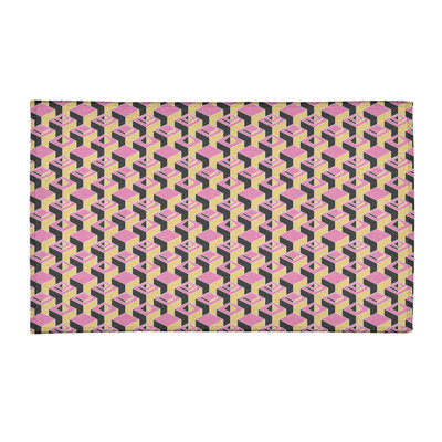 Chenille Geometric Indoor Rug
