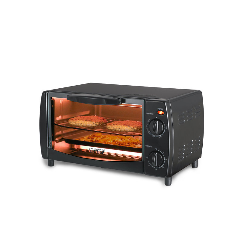 CHK Series Commercial Chef 10 Liter 4 Slice Mechanical Toaster Oven