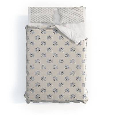 Ensemble de housse de couette à imprimé floral Mieken Petra Designs