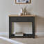Kohen Solid Wood Top Console Table-94086714-94086719