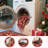 Laurica Christmas Reindeer Sleigh Washable-1121176808