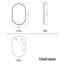 Burkell Oval Mirror-203782689