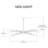Wenger 6 - Light Dimmable Sputnik Chandelier