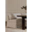 Fable Slipcover Dining Chair and Half Beige