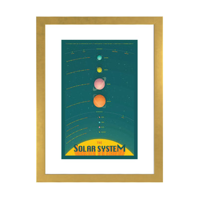 «Solar System IV» par Jazzberry Blue - impression d'art graphique