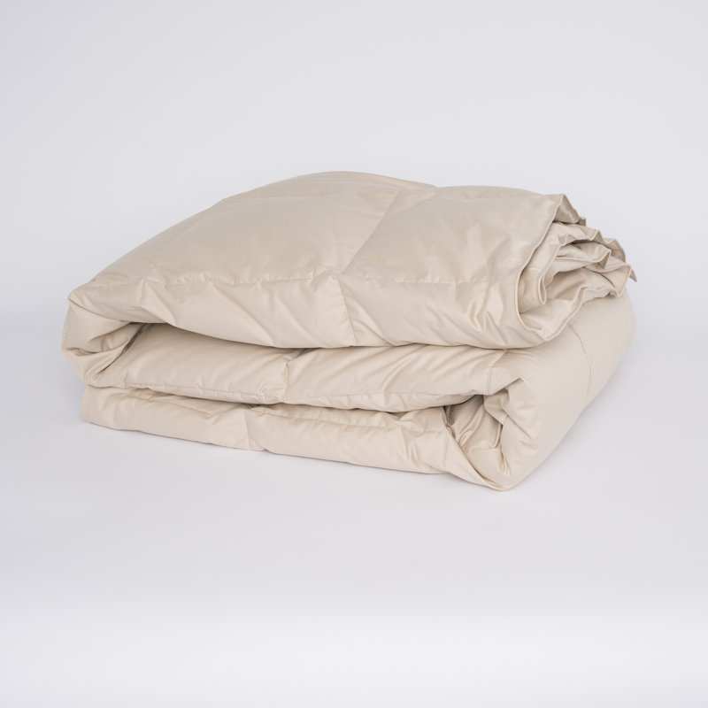  Édredon en duvet clair C108, Très grand édredon, Lin