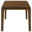 Warren Dark Brown Rectangular Dining Table