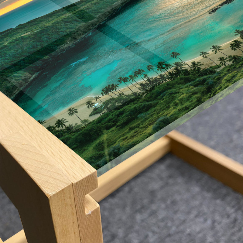 Irazema Sled Coffee Table, 90cm H x 62cm W x 40cm D