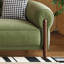 Causeuse-coussin en polyester vert standard-1716041840