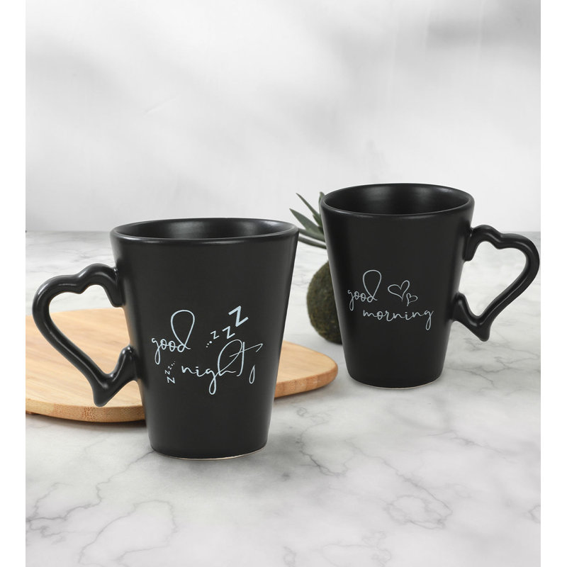 Ensemble de tasses à café Cajan, Noir