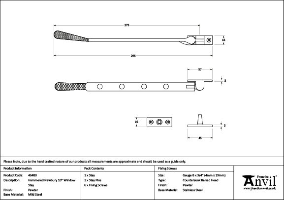 Product Dimensions