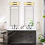 20" led wallchiere à intensité variable wall sconce with alabaster shade Ephraim-1466377103