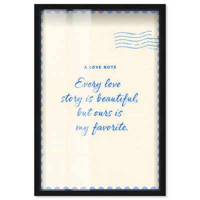 «Our Beautiful Tale Shadowbox Print» par Art Remedy