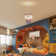 Isabelle & Max™ 60-watt 3-light White, Red And Blue Basketball Pendant Light