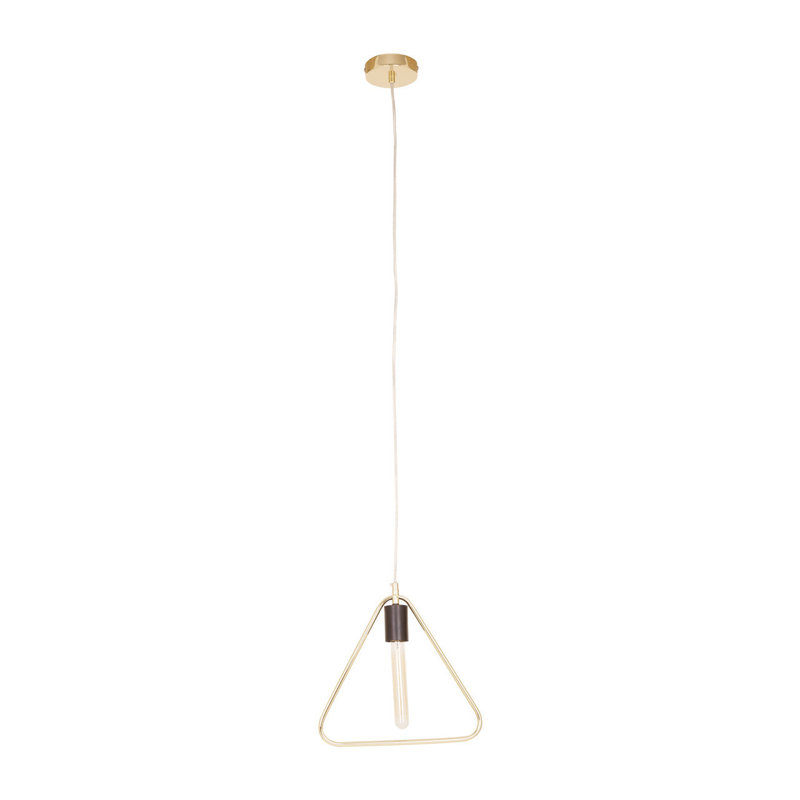 Brookhn 1 - Light Gold Bulb Pendant