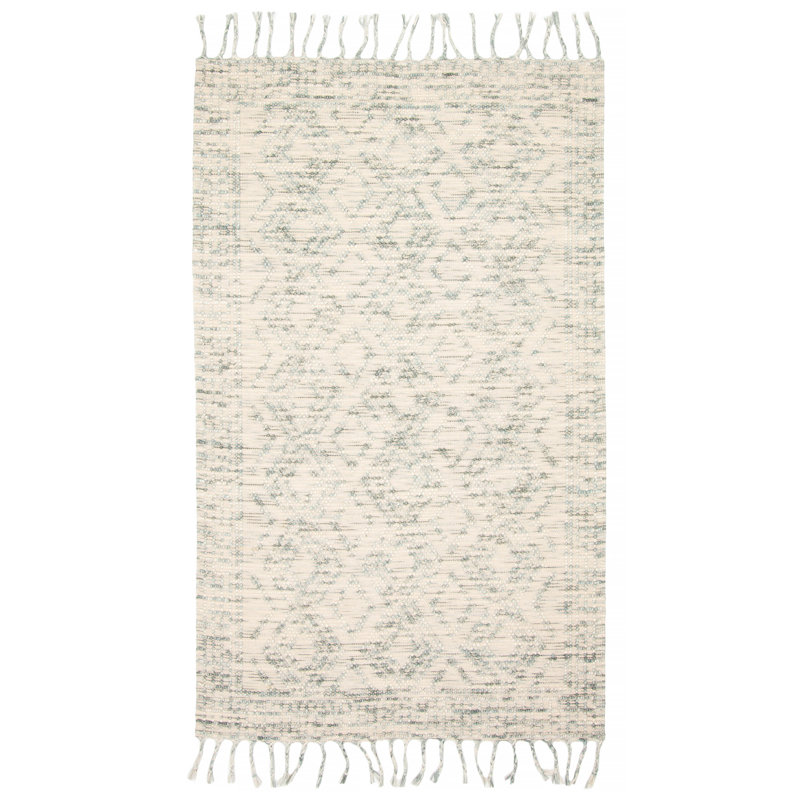 Tapis rectangulaire en laine nouvel âge 5 pi x 8 pi Beverely