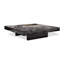 Table basse carrée en acier inoxydable-73053055