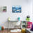 " Underwater Wildlife Kid's Illustration Shark Whale Boat "-60025484-60025485