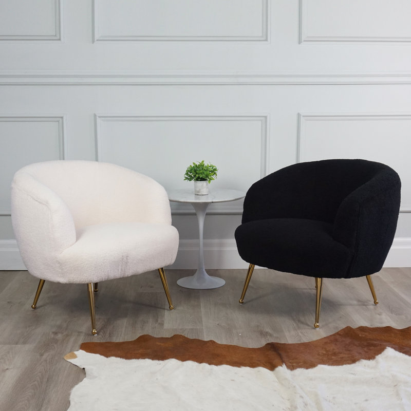 Méridienne 29 po, Mélange de polyester blanc