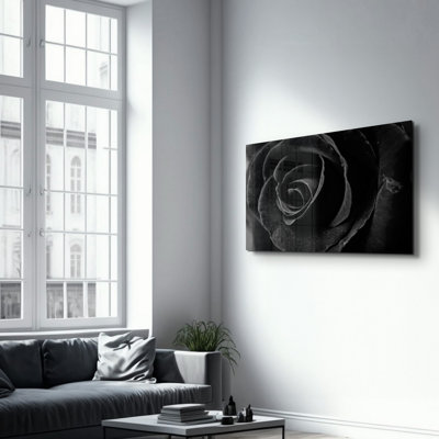Elegant Tempered Glass Wall Art Painting, 13.8 x 21.7 inches | 100% Tempered Glass, Thickness: 0.16 inches | UV Printed for Vibrant Colors | Perfect for Home Decor, Living Room, & Office Spaces