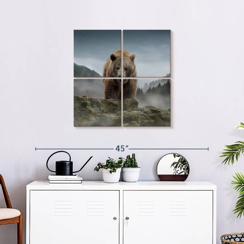 Brampt Over The Mountain, 26'' H x 26'' W