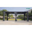 Pergola à lames orientables de 3 m de large x 3 m de profondeur avec toit à lames orientables pour terrasses, jardins et cours arrière-135947844