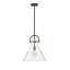 Luminaire suspendu conique 1 lumière