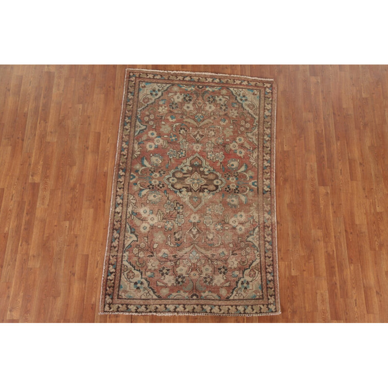 Tapis traditionnel floral 4 x 7