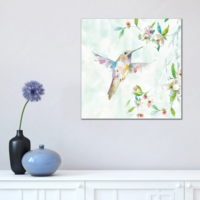 Hummingbird I by Carol Robinson - Wrapped Canvas Painting
