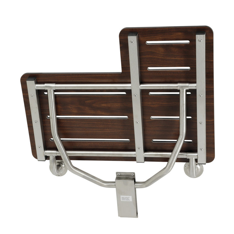 Kingston Brass ADAscape 28-Inch X 21-Inch Wall Mount Fold Down Shower Seat