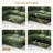 88 "corduroy L-shaped Sofa With Storage Can Be Converted Into A Sofa Bed-1613703298