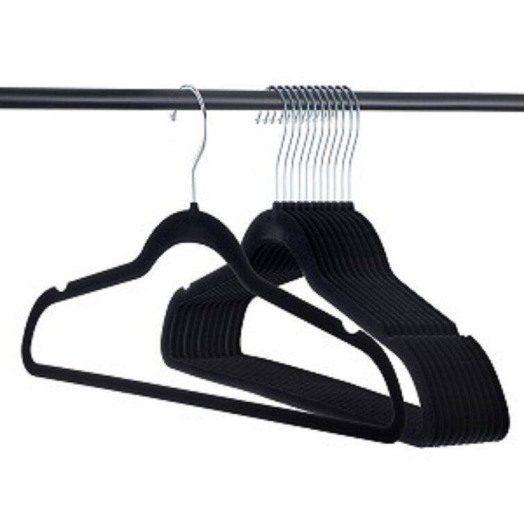 Plastic Hangers Durable Slim Stylish New in Pack of 30 & 150, Gray