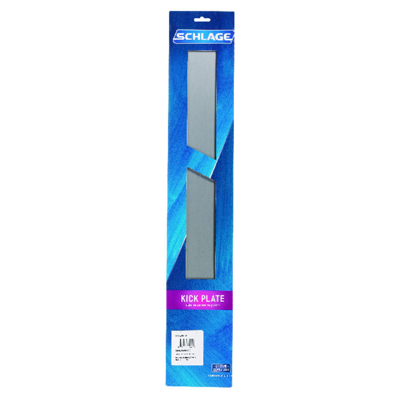 Plaque de kick en aluminium, H 0,8 po x l 6 po x P 30 po