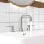 Robinet de salle de bain à 2 poignées avec drain-62233812