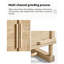 Garde-manger néoclassique en bois massif 70,87