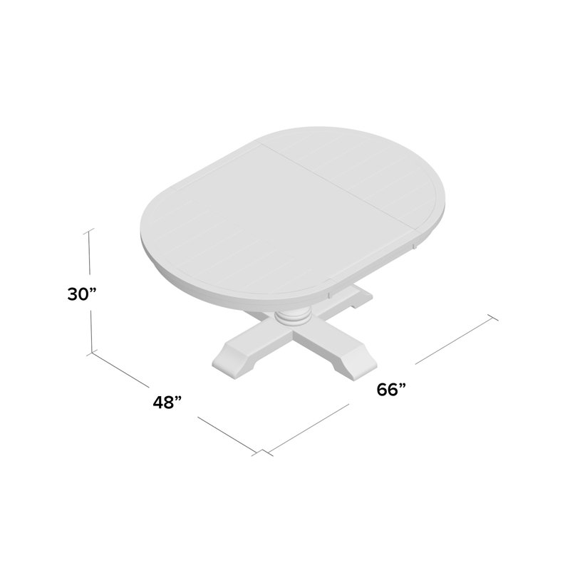 Castile Extendable Dining Table, Espresso