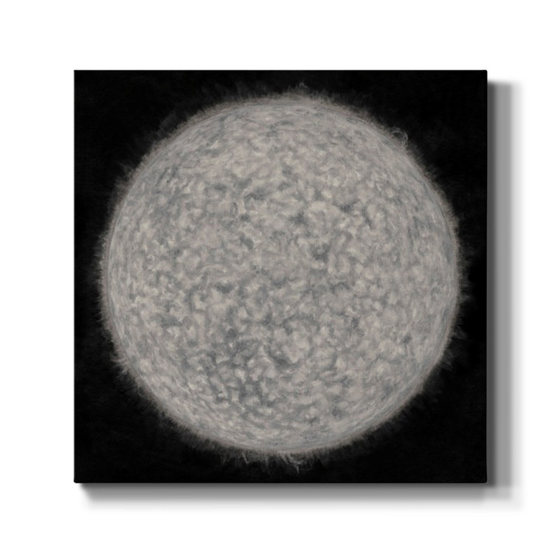 Toile tendue avec châssis Celestial Spheres II-Premium - prête à être accrochée
