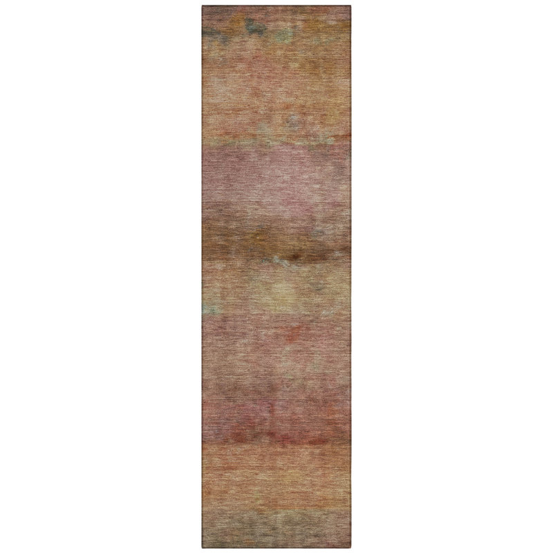 Machine Washable Indoor/Outdoor Chantille ACN2311 Stripes Rug, Runner 2'3" x 7'6"