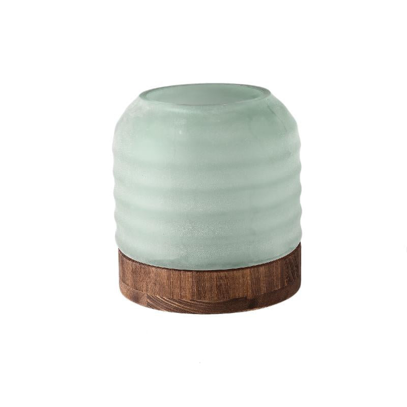 Chasyn Glass Table Vase, Green, 20cm H x 20cm W x 20cm D