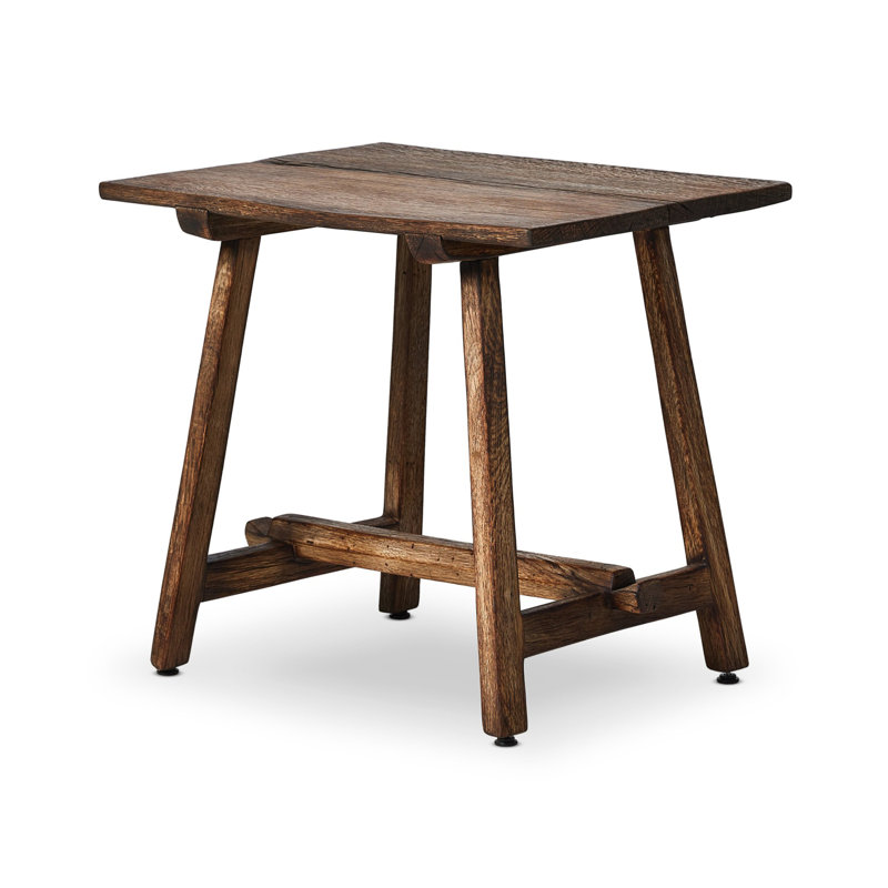 Elio Solid Wood End Table