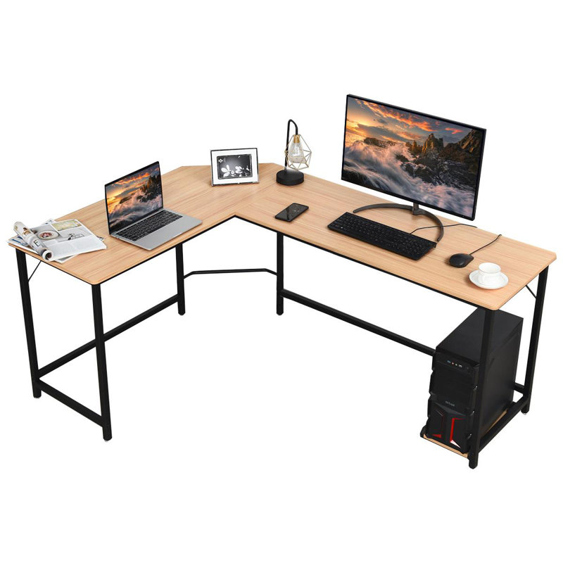 Bureau en L Castauqua, Beige