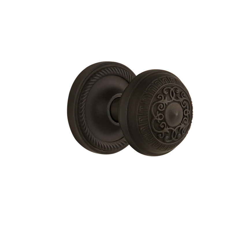 Rosette Nostalgic Warehouse, Bronze huilé, bronze, 2 3/4 po