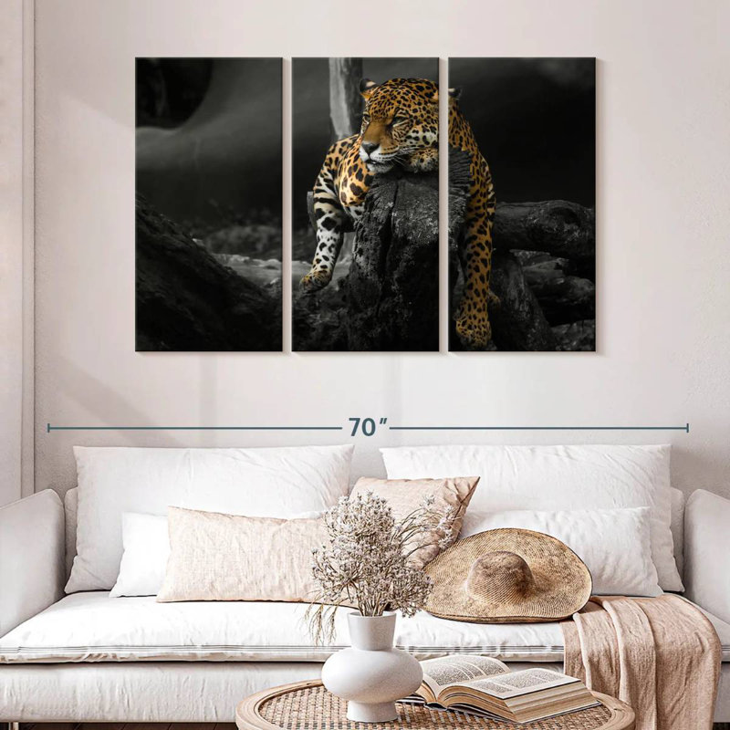 Brampt Pop Jaguar, 32" H x 50" W