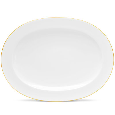 Noritake Accompanist Oval Platter, 14"