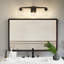 Éclairage de meuble-lavabo carré noir-1702842678