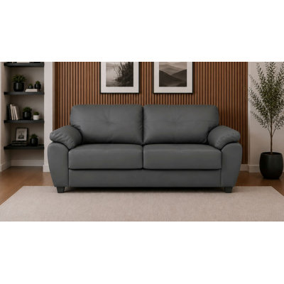 Capri 3 Seater Sofa Faux Leather