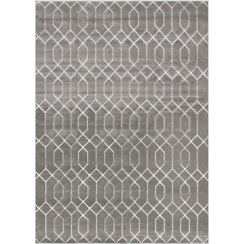 Corando Abstract Indoor Rug, Rectangle 9' x 12'