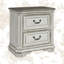 Table de chevet 2 tiroirs Colchester H 28 "-1786334216