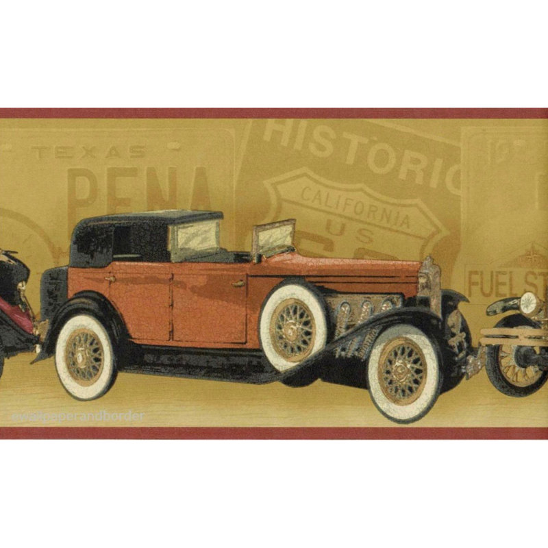 Bordure de voiture vintage Azaleea
