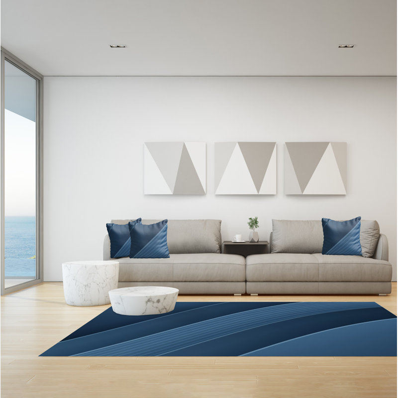 Garmer Abstract Area Rug, Rectangle 155 x 230cm